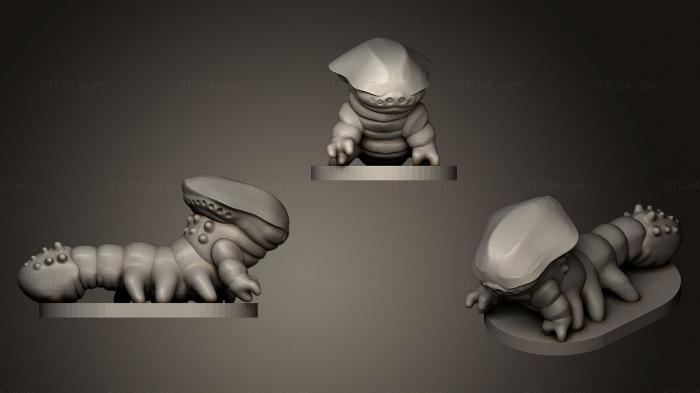 Miscellaneous figurines and statues (Phlacoplod Worker, STKR_0652) 3D models for cnc